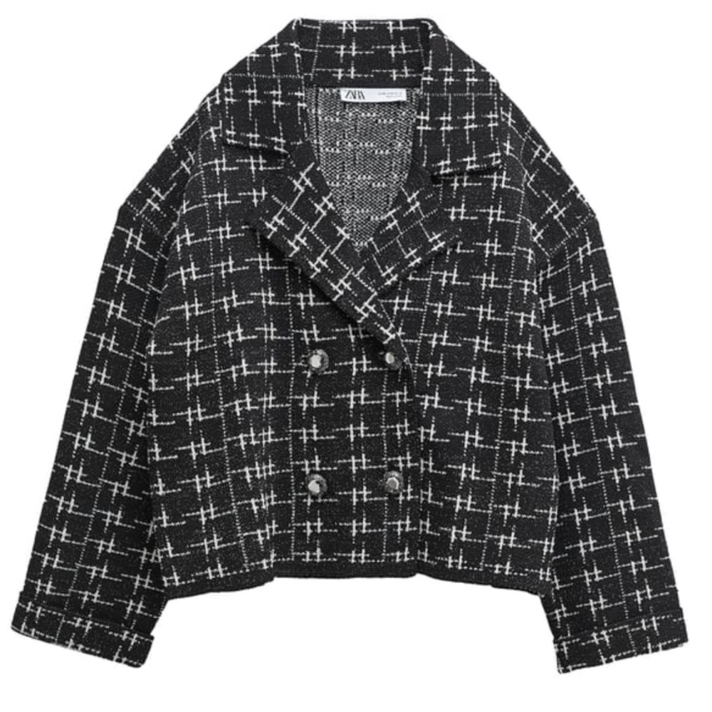 BRAND NEW- Chanel Inspo knit short blazer/jacket